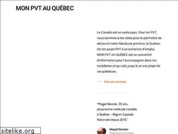Sites similar to monpvtauquebec.org