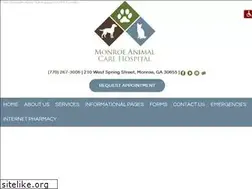 Sites similar to monroeanimal.com