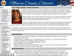 Sites similar to monroecountycollector.com