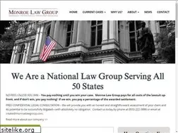 Sites similar to monroelawgroup.com
