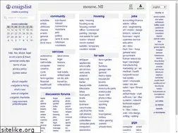 Sites similar to monroemi.craigslist.org