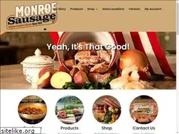 Sites similar to monroesausage.com