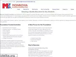 Sites similar to monroviaschoolsfoundation.org
