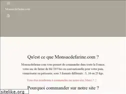 Sites similar to monsacdefarine.com