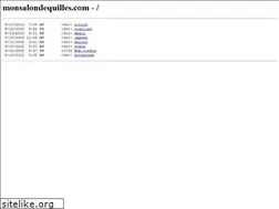 Sites similar to monsalondequilles.com