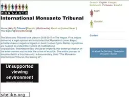 Sites similar to monsanto-tribunal.org