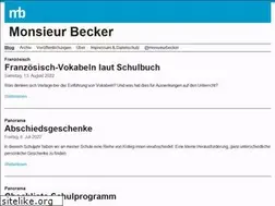 Sites similar to monsieur-becker.de
