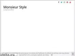 Sites similar to monsieur-style.fr