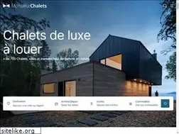 Sites similar to monsieurchalets.com