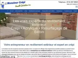 Sites similar to monsieurcrepi.com