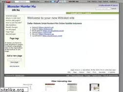 Sites similar to monster-hunter-hu.wikidot.com