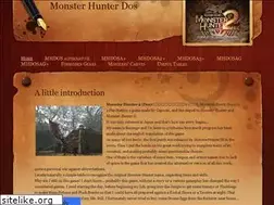 Sites similar to monsterhunterdos.weebly.com