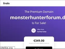 Sites similar to monsterhunterforum.de