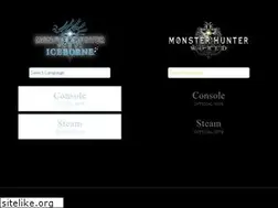 Sites similar to monsterhunterworld.com