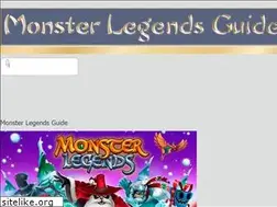 Sites similar to monsterlegendsguide.com