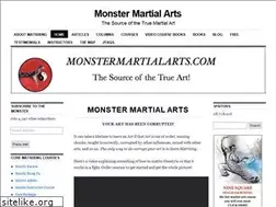 Sites similar to monstermartialarts.com