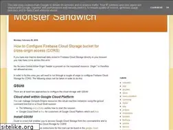 Sites similar to monstersandwich.blogspot.com