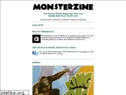 Sites similar to monsterzine.com