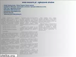 Sites similar to monstro.pl