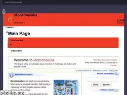 Sites similar to monstropedia.org