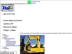 Sites similar to montacargasapodaca.com