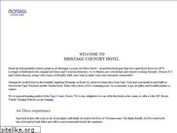 Sites similar to montagucountryhotel.co.za