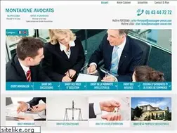 Sites similar to montaigne-avocat.com