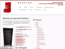 Sites similar to montaj-usi-parchet-lambriu.com