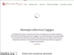 Sites similar to montajeselectricoscagigas.com