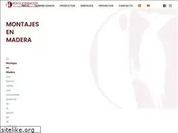 Sites similar to montajesenmadera.es