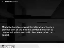 Sites similar to montalbaarchitects.com