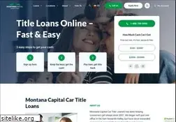 Sites similar to montanacapital.com