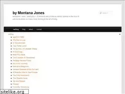 Sites similar to montanajones.com