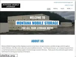Sites similar to montanamobilestorage.com