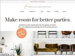 Sites similar to montanapartyrentals.com