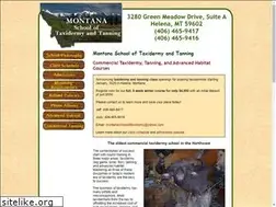 Sites similar to montanaschooloftaxidermy.com