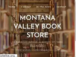 Sites similar to montanavalleybookstore.com
