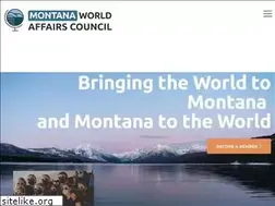 Sites similar to montanaworldaffairs.org