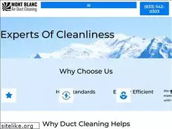 Sites similar to montblancairductcleaning.com