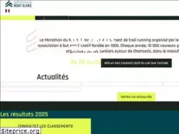 Sites similar to montblancmarathon.net