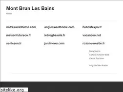 Sites similar to montbrunlesbainsofficedutourisme.fr