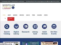 Sites similar to montclairlibrary.org