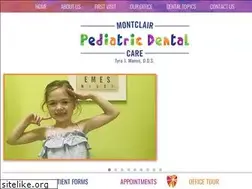 Sites similar to montclairpediatricdental.com