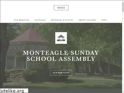Sites similar to monteaglesundayschoolassembly.org