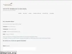 Sites similar to montebarrancodabaia.com