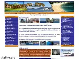 Sites similar to montenegro-info.hu
