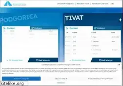 Sites similar to montenegroairports.com