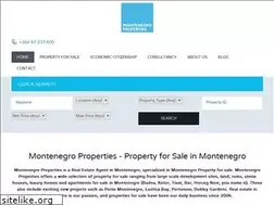 Sites similar to montenegroproperties.com