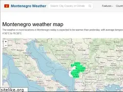Sites similar to montenegroweather.com