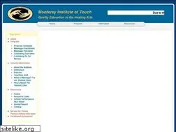 Sites similar to montereyinstituteoftouch.com